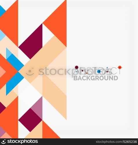 Triangle pattern design background. Triangle pattern design background. Vector business or technology presentation template, brochure or flyer pattern, or geometric web banner