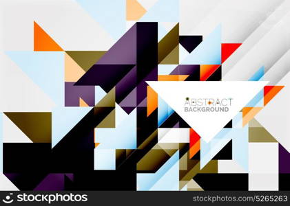 Triangle pattern design background. Triangle pattern design background. Vector business or technology presentation template, brochure or flyer pattern, or geometric web banner