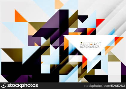 Triangle pattern design background. Triangle pattern design background. Vector business or technology presentation template, brochure or flyer pattern, or geometric web banner