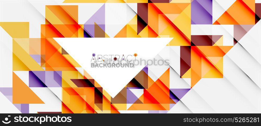 Triangle pattern design background. Triangle pattern design background. Vector business or technology presentation template, brochure or flyer pattern, or geometric web banner