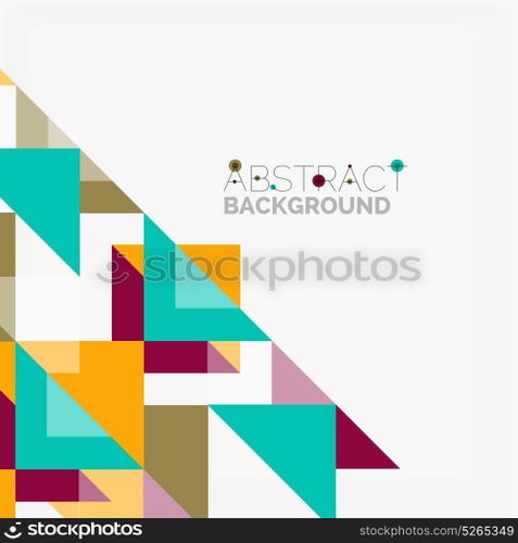 Triangle pattern design background. Triangle pattern design background. Vector business or technology presentation template, brochure or flyer pattern, or geometric web banner