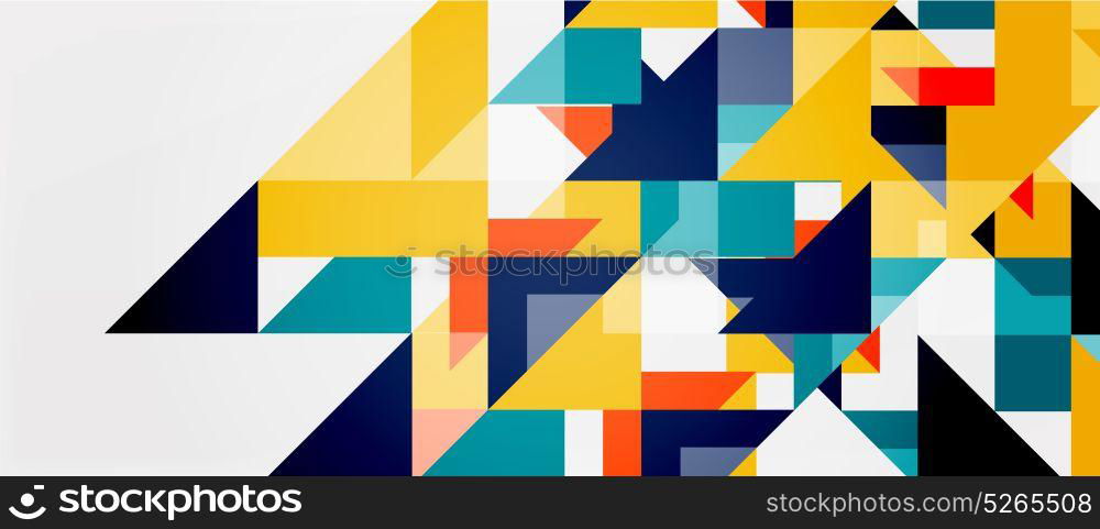 Triangle pattern design background. Triangle pattern design background. Vector business or technology presentation template, brochure or flyer pattern, or geometric web banner