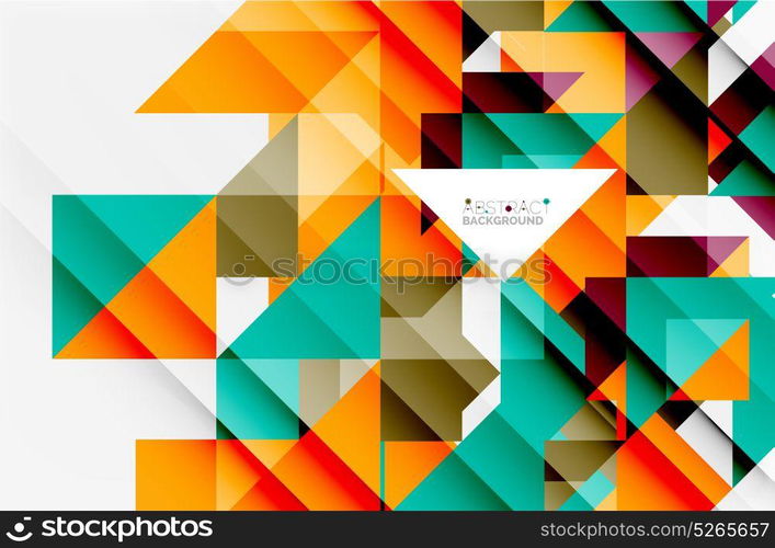 Triangle pattern design background. Triangle pattern design background. Vector business or technology presentation template, brochure or flyer pattern, or geometric web banner
