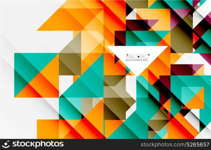 Triangle pattern design background. Triangle pattern design background. Vector business or technology presentation template, brochure or flyer pattern, or geometric web banner