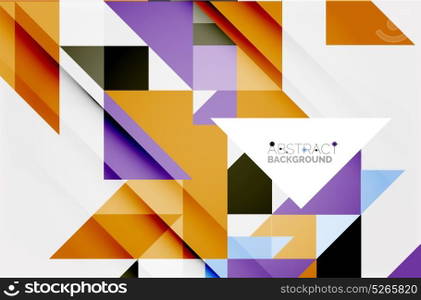 Triangle pattern design background. Triangle pattern design background. Vector business or technology presentation template, brochure or flyer pattern, or geometric web banner