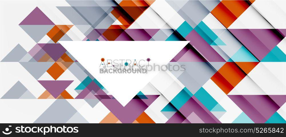 Triangle pattern design background. Triangle pattern design background. Vector business or technology presentation template, brochure or flyer pattern, or geometric web banner