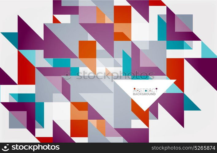 Triangle pattern design background. Triangle pattern design background. Vector business or technology presentation template, brochure or flyer pattern, or geometric web banner