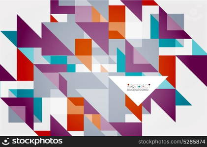 Triangle pattern design background. Triangle pattern design background. Vector business or technology presentation template, brochure or flyer pattern, or geometric web banner