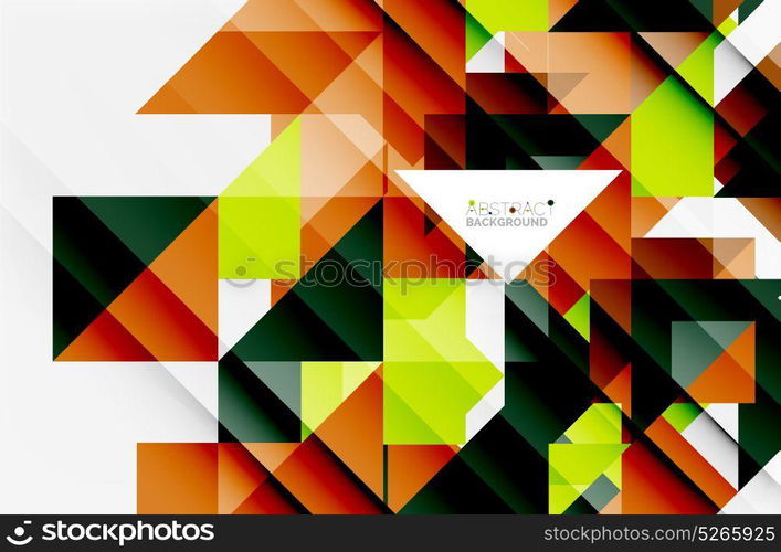 Triangle pattern design background. Triangle pattern design background. Vector business or technology presentation template, brochure or flyer pattern, or geometric web banner
