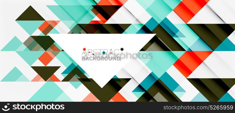 Triangle pattern design background. Triangle pattern design background. Vector business or technology presentation template, brochure or flyer pattern, or geometric web banner