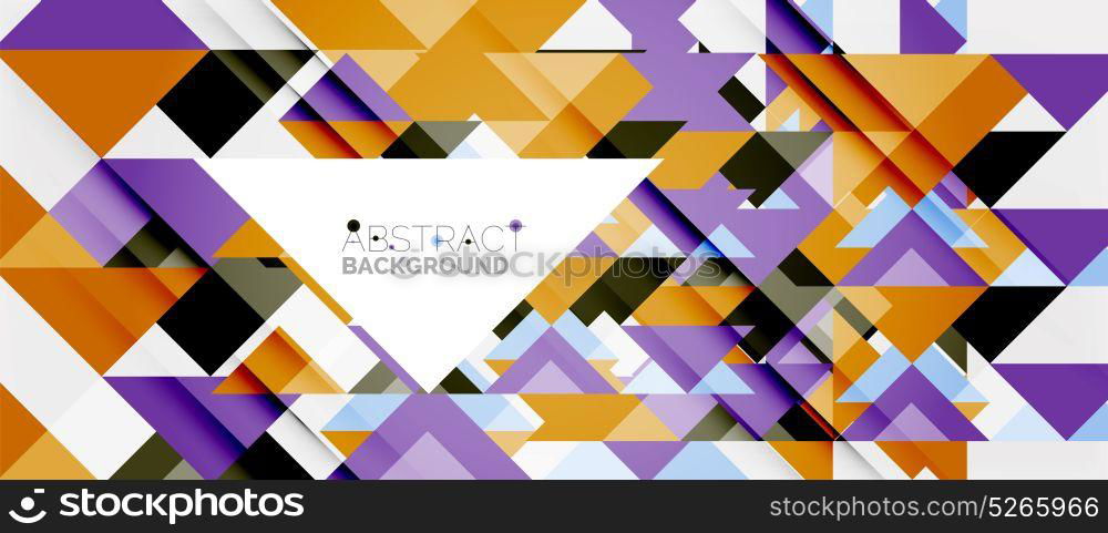 Triangle pattern design background. Triangle pattern design background. Vector business or technology presentation template, brochure or flyer pattern, or geometric web banner