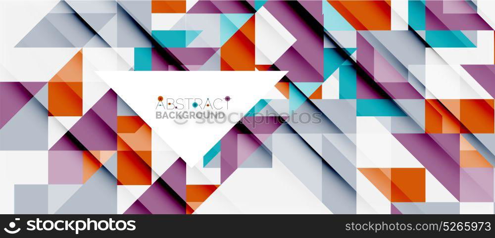 Triangle pattern design background. Triangle pattern design background. Vector business or technology presentation template, brochure or flyer pattern, or geometric web banner