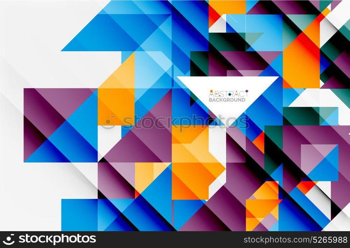 Triangle pattern design background. Triangle pattern design background. Vector business or technology presentation template, brochure or flyer pattern, or geometric web banner