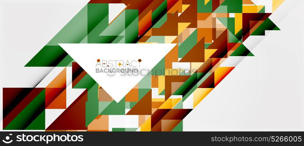 Triangle pattern design background. Triangle pattern design background. Vector business or technology presentation template, brochure or flyer pattern, or geometric web banner