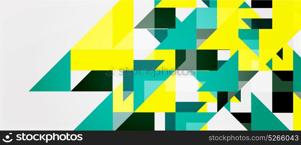 Triangle pattern design background. Triangle pattern design background. Vector business or technology presentation template, brochure or flyer pattern, or geometric web banner