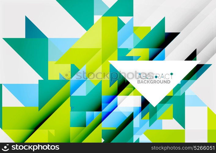 Triangle pattern design background. Triangle pattern design background. Vector business or technology presentation template, brochure or flyer pattern, or geometric web banner