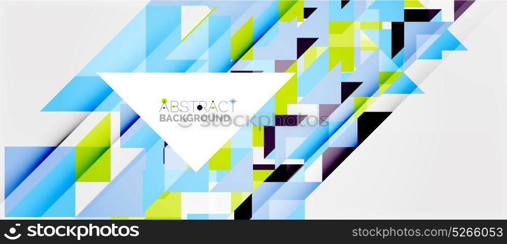 Triangle pattern design background. Triangle pattern design background. Vector business or technology presentation template, brochure or flyer pattern, or geometric web banner