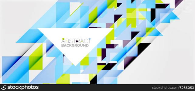 Triangle pattern design background. Triangle pattern design background. Vector business or technology presentation template, brochure or flyer pattern, or geometric web banner
