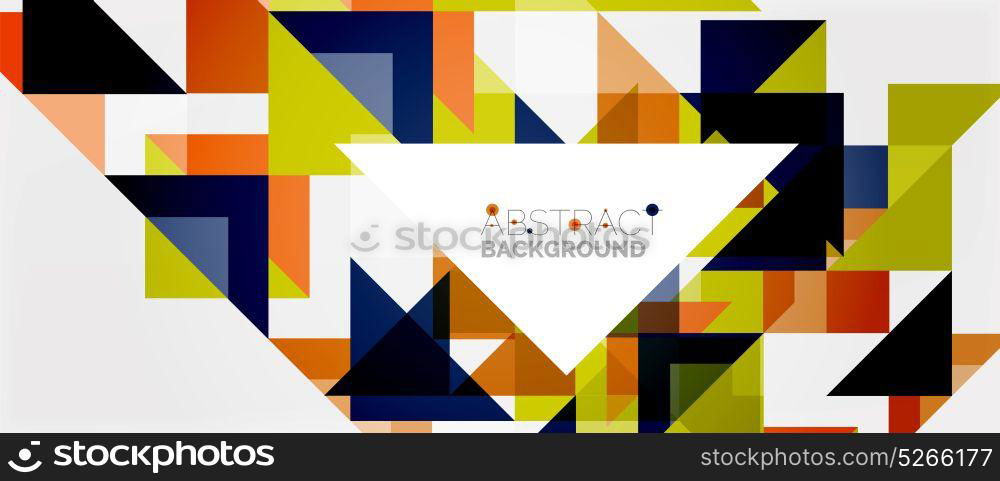 Triangle pattern design background. Triangle pattern design background. Vector business or technology presentation template, brochure or flyer pattern, or geometric web banner