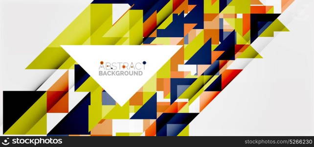 Triangle pattern design background. Triangle pattern design background. Vector business or technology presentation template, brochure or flyer pattern, or geometric web banner