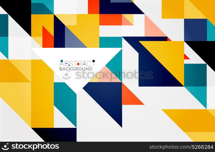 Triangle pattern design background. Triangle pattern design background. Vector business or technology presentation template, brochure or flyer pattern, or geometric web banner