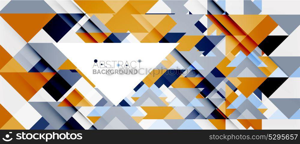 Triangle pattern design background. Triangle pattern design background. Vector business or technology presentation template, brochure or flyer pattern, or geometric web banner