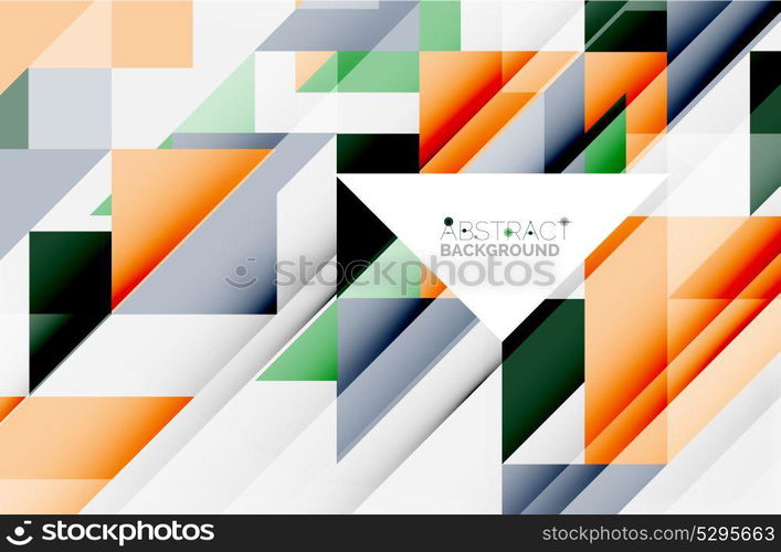 Triangle pattern design background. Triangle pattern design background. Vector business or technology presentation template, brochure or flyer pattern, or geometric web banner