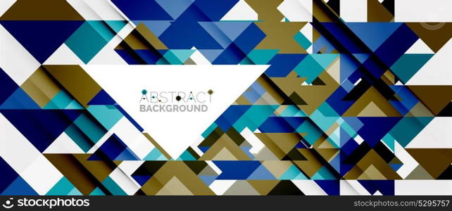 Triangle pattern design background. Triangle pattern design background. Vector business or technology presentation template, brochure or flyer pattern, or geometric web banner