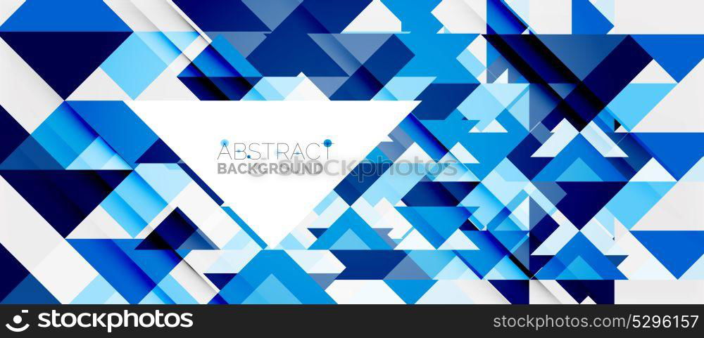 Triangle pattern design background. Triangle pattern design background. Vector business or technology presentation template, brochure or flyer pattern, or geometric web banner