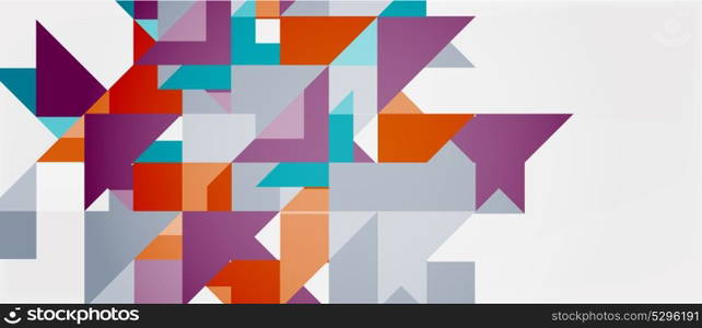 Triangle pattern design background. Triangle pattern design background. Vector business or technology presentation template, brochure or flyer pattern, or geometric web banner