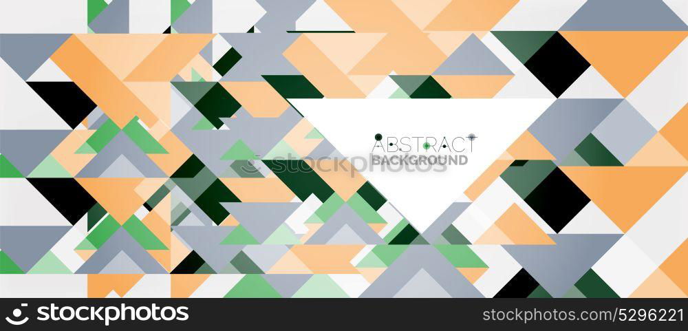 Triangle pattern design background. Triangle pattern design background. Vector business or technology presentation template, brochure or flyer pattern, or geometric web banner