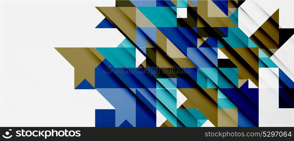 Triangle pattern design background. Triangle pattern design background. Vector business or technology presentation template, brochure or flyer pattern, or geometric web banner