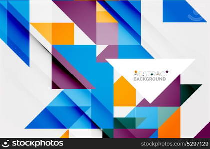 Triangle pattern design background. Triangle pattern design background. Vector business or technology presentation template, brochure or flyer pattern, or geometric web banner