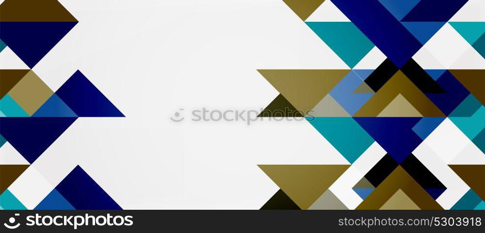 Triangle pattern design background. Triangle pattern design background. Vector business or technology presentation template, brochure or flyer pattern, or geometric web banner