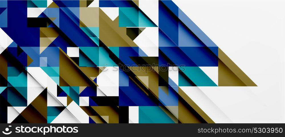 Triangle pattern design background. Triangle pattern design background. Vector business or technology presentation template, brochure or flyer pattern, or geometric web banner