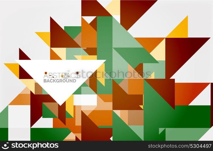Triangle pattern design background. Triangle pattern design background. Vector business or technology presentation template, brochure or flyer pattern, or geometric web banner