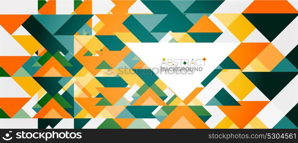 Triangle pattern design background. Triangle pattern design background. Vector business or technology presentation template, brochure or flyer pattern, or geometric web banner
