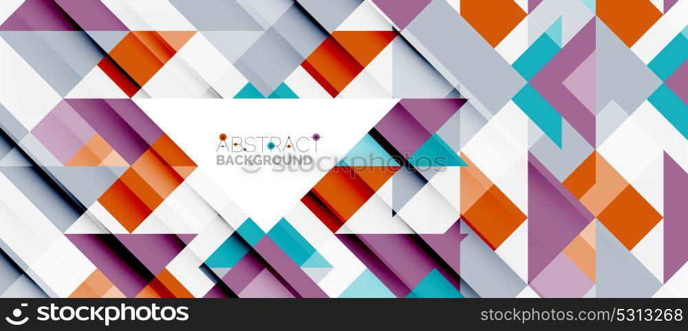 Triangle pattern design background. Triangle pattern design background. Vector business or technology presentation template, brochure or flyer pattern, or geometric web banner