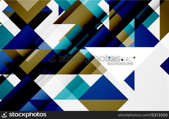 Triangle pattern design background. Triangle pattern design background. Vector business or technology presentation template, brochure or flyer pattern, or geometric web banner