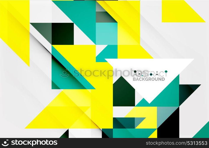 Triangle pattern design background. Triangle pattern design background. Vector business or technology presentation template, brochure or flyer pattern, or geometric web banner