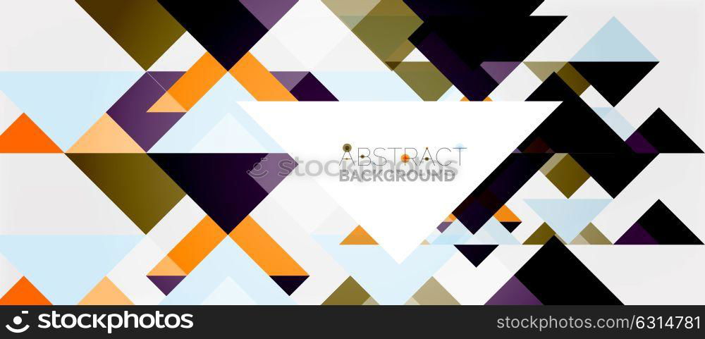 Triangle pattern design background. Triangle pattern design background. Vector business or technology presentation template, brochure or flyer pattern, or geometric web banner