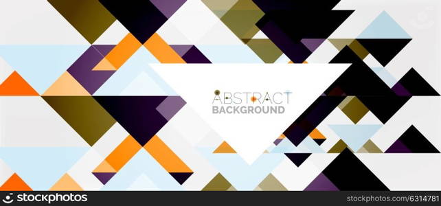 Triangle pattern design background. Triangle pattern design background. Vector business or technology presentation template, brochure or flyer pattern, or geometric web banner