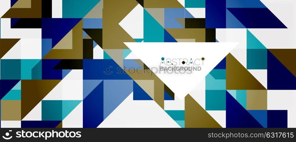 Triangle pattern design background. Triangle pattern design background. Vector business or technology presentation template, brochure or flyer pattern, or geometric web banner