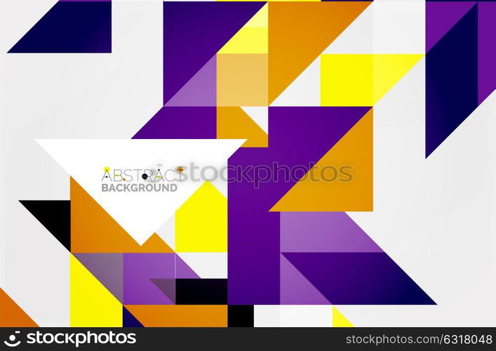 Triangle pattern design background. Triangle pattern design background. Vector business or technology presentation template, brochure or flyer pattern, or geometric web banner