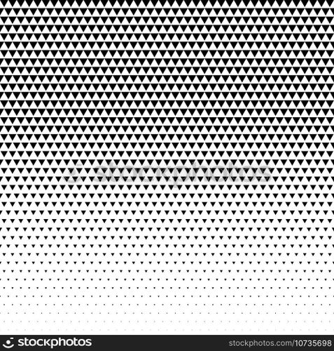 triangle pattern design halftone vector