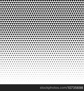 triangle pattern design halftone vector