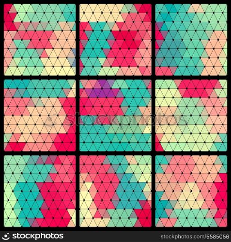 Triangle Pattern Set