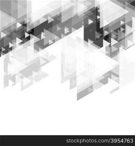 Triangles Abstract Background. Trianggular Design. Vector illustration. Used opacity layers
