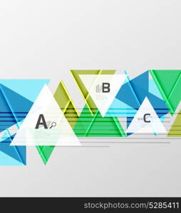 Triangles and geometric shapes abstract background. Triangles and geometric shapes abstract background. Vector illustration for your design