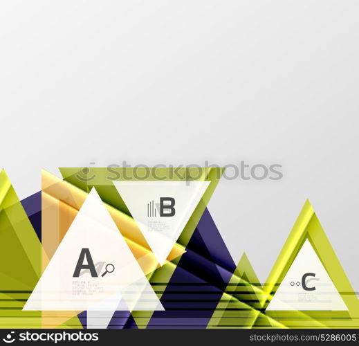 Triangles and geometric shapes abstract background. Triangles and geometric shapes abstract background. Vector illustration for your design